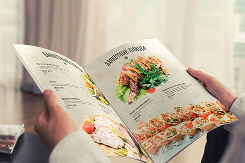 Разработка меню и технологических карт