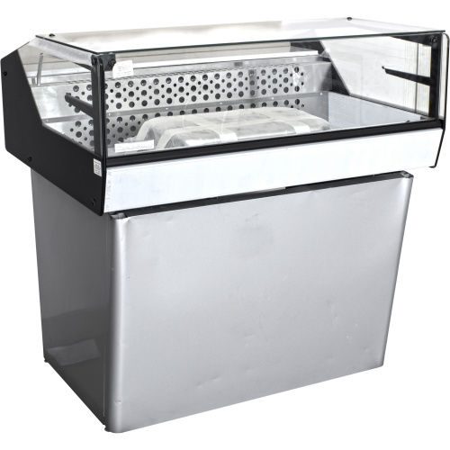 Витрина среднетемпературная настольная Carboma АС87 SM 1,0-1 и подставка под витрину