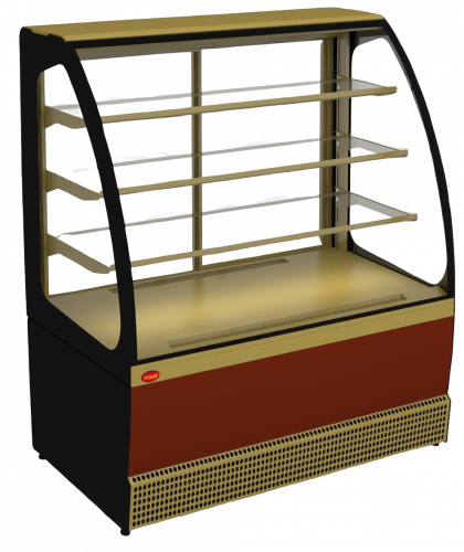 Витрина холодильная МХМ Veneto VS-1,3, краш new (+5...+10С, 490, Д, 1305х740х1265 мм)