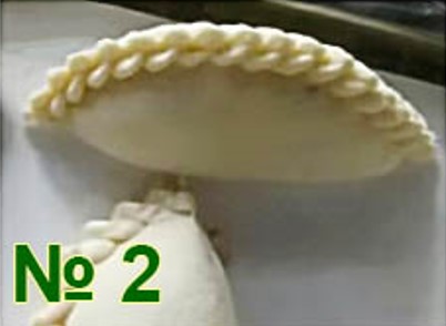 изделие. Формующий узел пельменного аппарата RoalMeat QT-150 №2 (имитация лепки: полумесяц, плетеные